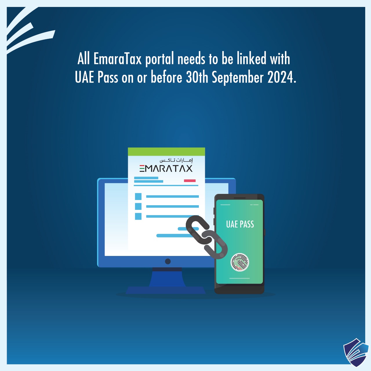 EmaraTax Portal: Link with UAE Pass
